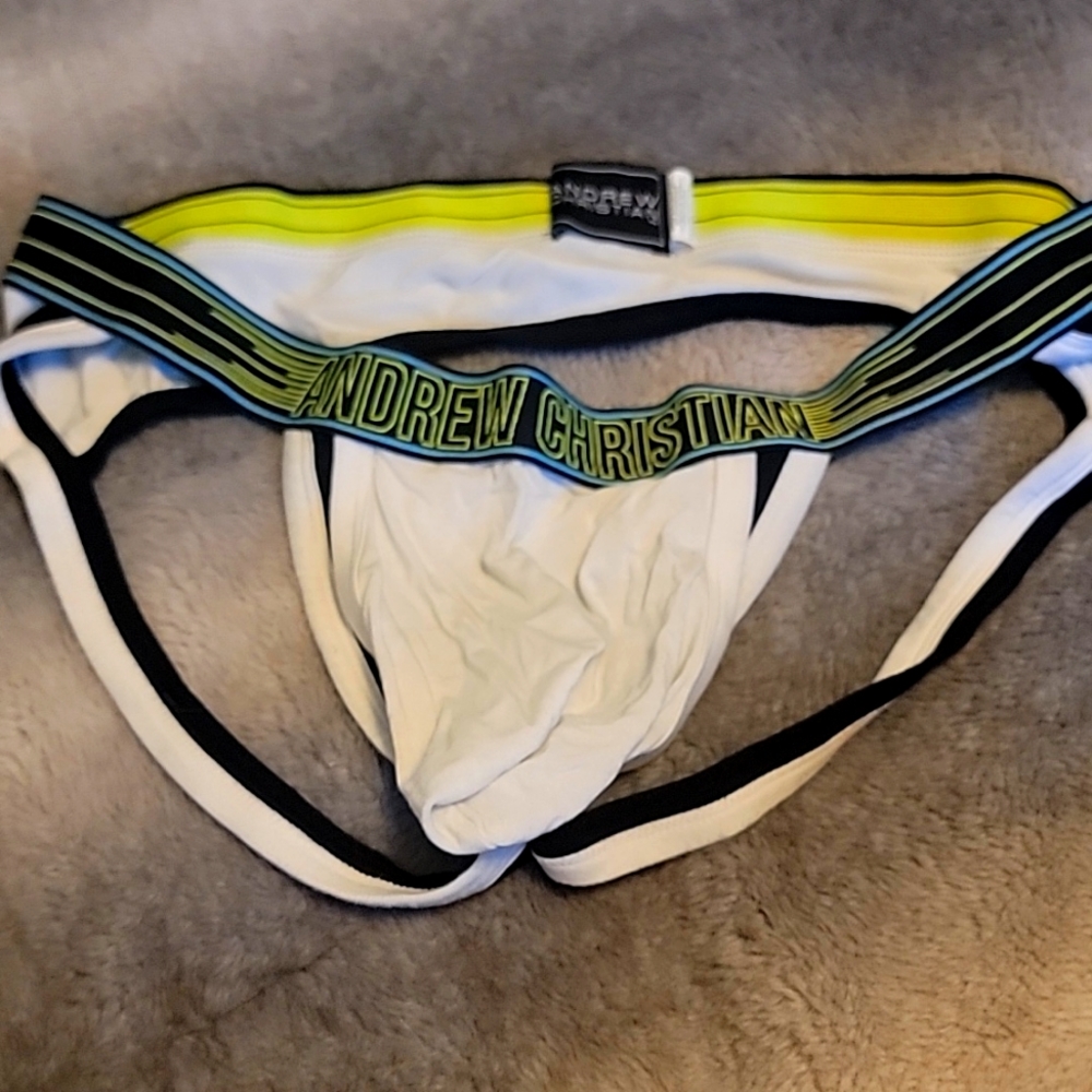 Andrew Christian with Flap Pouch Jock Strap size XL